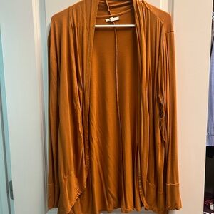 Maurices Women's Cardigan in mustard yellow